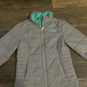 Youth girls sz small 7/8 north face jacket